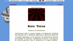 What Horntorus.com website looked like in 2018 (6 years ago)