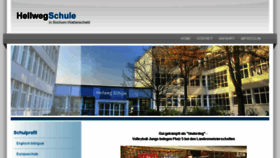 What Hellweg-schule.de website looked like in 2018 (6 years ago)