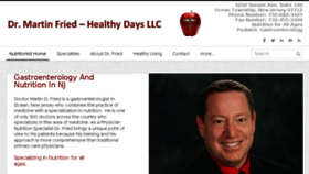 What Healthydays.info website looked like in 2018 (6 years ago)