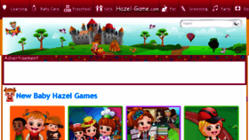 What Hazel-game.com website looked like in 2018 (6 years ago)