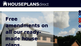 What Houseplansdirect.co.uk website looked like in 2018 (6 years ago)