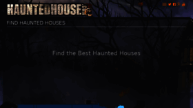 What Hauntedhouse.com website looked like in 2018 (6 years ago)