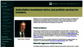 What Himivest.com website looked like in 2018 (7 years ago)