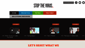 What Helpstopthevirus.com website looked like in 2018 (6 years ago)