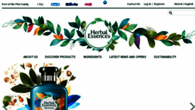 What Herbalessences.co.uk website looked like in 2018 (6 years ago)