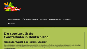 What Hasenhorn-rodelbahn.de website looked like in 2018 (6 years ago)