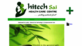 What Hitechsaihealthcare.com website looked like in 2018 (6 years ago)