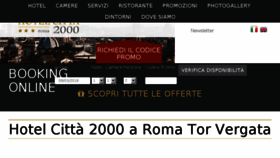 What Hotelcitta2000.it website looked like in 2018 (6 years ago)