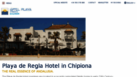 What Hotelplaya.com website looked like in 2018 (6 years ago)