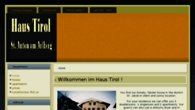 What Haus-tirol.net website looked like in 2018 (6 years ago)