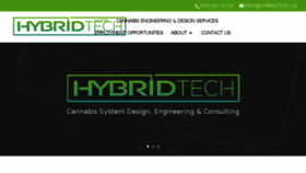 What Hybridtech.us website looked like in 2018 (6 years ago)