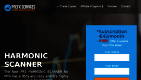What Harmonic-scanner.com website looked like in 2018 (6 years ago)