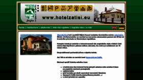 What Hotelzatisi.eu website looked like in 2018 (6 years ago)