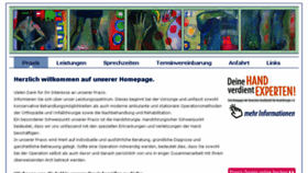 What Handchirurgie-heilbronn.de website looked like in 2018 (6 years ago)