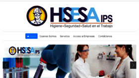 What Hisesa.com website looked like in 2018 (6 years ago)