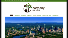 What Harmonymgmt.com website looked like in 2018 (6 years ago)