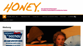 What Honey-magazin.de website looked like in 2018 (6 years ago)
