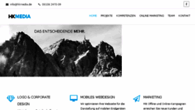 What Hkmedia.de website looked like in 2018 (6 years ago)