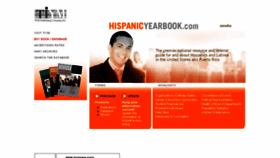 What Hispanicyearbook.com website looked like in 2018 (6 years ago)