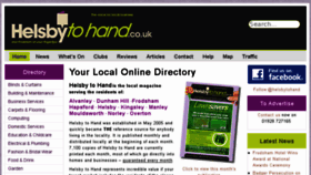 What Helsbytohand.co.uk website looked like in 2018 (6 years ago)