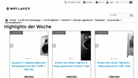 What Hifilager.de website looked like in 2018 (6 years ago)