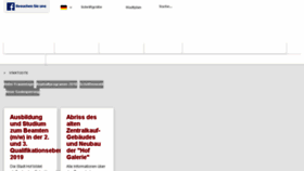 What Hof.de website looked like in 2018 (6 years ago)