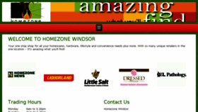 What Homezonewindsor.com.au website looked like in 2018 (6 years ago)