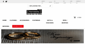 What Hameedia.com website looked like in 2018 (6 years ago)