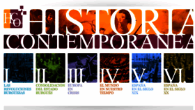 What Historiacontemporanea.com website looked like in 2018 (6 years ago)