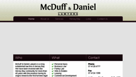 What Hblawyers.com.au website looked like in 2018 (7 years ago)