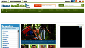 What Home-remedies-for-you.com website looked like in 2018 (7 years ago)