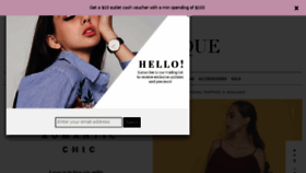 What Hollyhoque.com website looked like in 2018 (6 years ago)