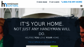 What Handymanmatters.com website looked like in 2018 (6 years ago)