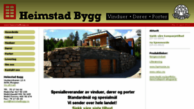 What Heimstadbygg.no website looked like in 2018 (6 years ago)