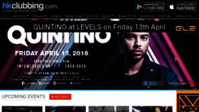 What Hkclubbing.com website looked like in 2018 (6 years ago)