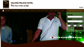 What Halongpalacehotel.com website looked like in 2018 (6 years ago)