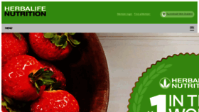 What Herbalife.com.au website looked like in 2018 (6 years ago)