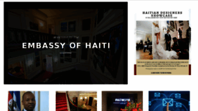 What Haiti.org website looked like in 2018 (6 years ago)