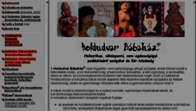 What Holdudvar.babahaz.hu website looked like in 2018 (6 years ago)