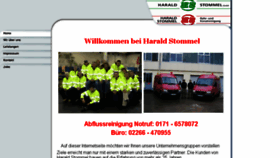 What Hsstrassenbau.de website looked like in 2018 (6 years ago)