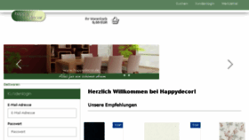 What Happydecor.de website looked like in 2018 (6 years ago)