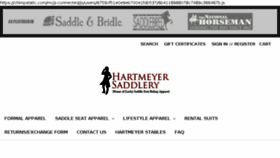 What Hartmeyer.com website looked like in 2018 (6 years ago)