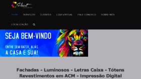 What Hautcomunicacaovisual.com.br website looked like in 2018 (6 years ago)
