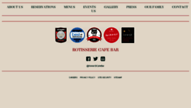 What Homerstreetcafebar.com website looked like in 2018 (6 years ago)