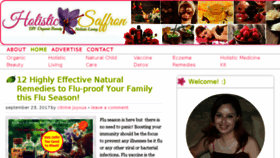 What Holisticsaffron.com website looked like in 2018 (6 years ago)