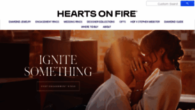 What Heartsonfire.com.au website looked like in 2018 (6 years ago)
