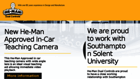 What He-mandualcontrols.co.uk website looked like in 2018 (6 years ago)
