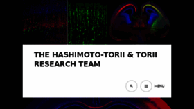 What Hashimototorii.org website looked like in 2018 (6 years ago)