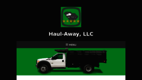 What Haulawayllc.com website looked like in 2018 (6 years ago)