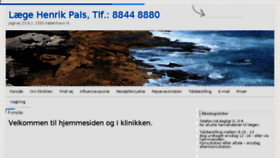 What Henrikpals.dk website looked like in 2018 (6 years ago)